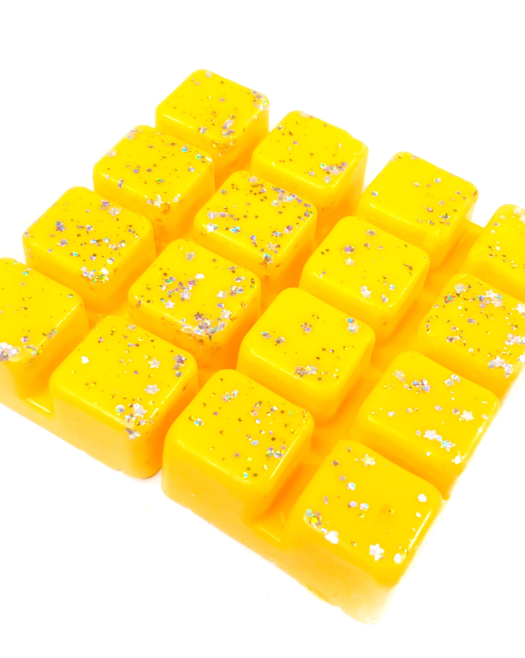 Golden Skull coconut vanilla sandalwood scented wax melts.